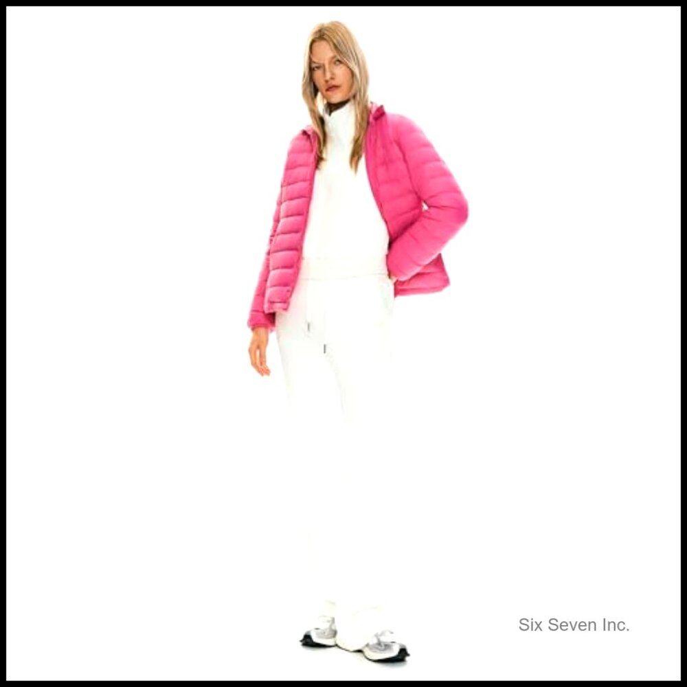 Lightweight Packable Down Jacket Quilted Puffer C… - image 3